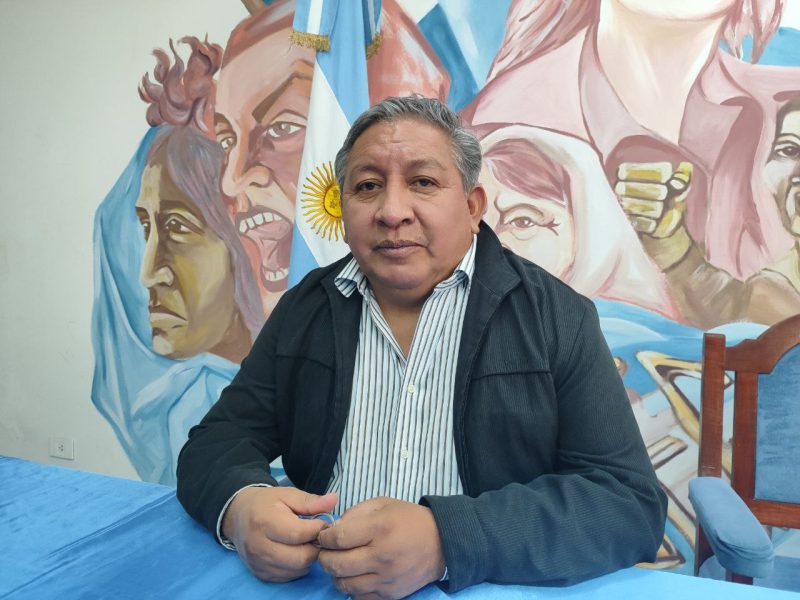 Miguel Mamani, Secretario General Centro de Empleados de Comercio de Jujuy
